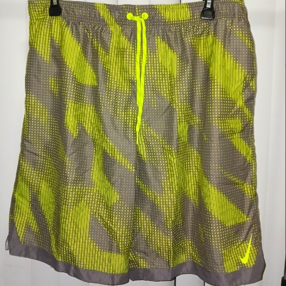 Nike Swim Nwt Mens Nike Swim Trunks Size Xxl Greengray Poshmark